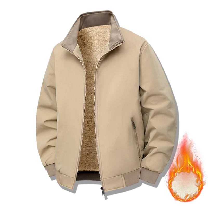 8XL Autumn Winter Men‘s Parkas Business Casual Jacket Fleece Lined Thickened Warm Coat Loose Stand Collar Outdoor Jackets
8XL Autumn Winter Men‘s Parkas Business Casual Jacket Fleece Lined Thickened Warm Coat Loose Stand Collar Outdoor Jackets