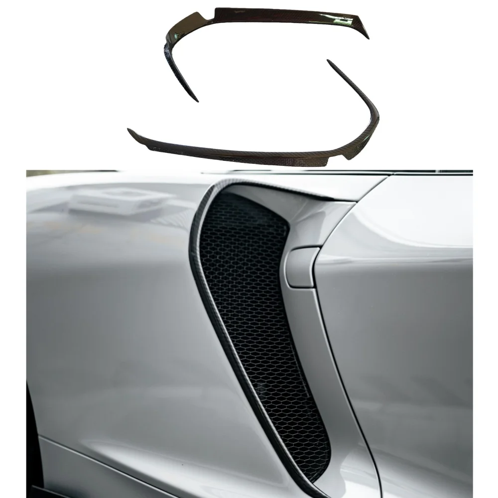 Dry Carbon Fiber for McLaren GT Por Style Side Rear Vent Cover Decoration
Dry Carbon Fiber for McLaren GT Por Style Side Rear Vent Cover Decoration