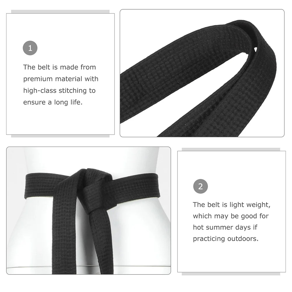 2pcs Taekwondo Belt Martial Arts Waist Band For Kids Teens Adults Lightweight Karate Training Belt Stretchy Uniform Waist Wrap
2pcs Taekwondo Belt Martial Arts Waist Band For Kids Teens Adults Lightweight Karate Training Belt Stretchy Uniform Waist Wrap