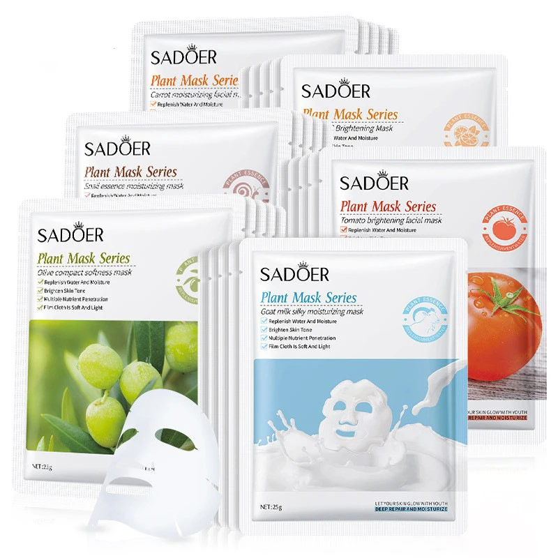 5pcs Plant Fruit Facial Masks Moisturizing Firming Snail Face Mask skincare Facial Sheet Masks Beauty Facial Skin Care
5pcs Plant Fruit Facial Masks Moisturizing Firming Snail Face Mask skincare Facial Sheet Masks Beauty Facial Skin Care