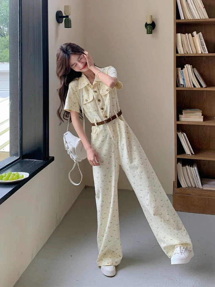 Elegant Lady Workwear Wide Leg Pants Jieen Goddess Style Printed Spring Autumn High Waist Long Trousers
Elegant Lady Workwear Wide Leg Pants Jieen Goddess Style Printed Spring Autumn High Waist Long Trousers