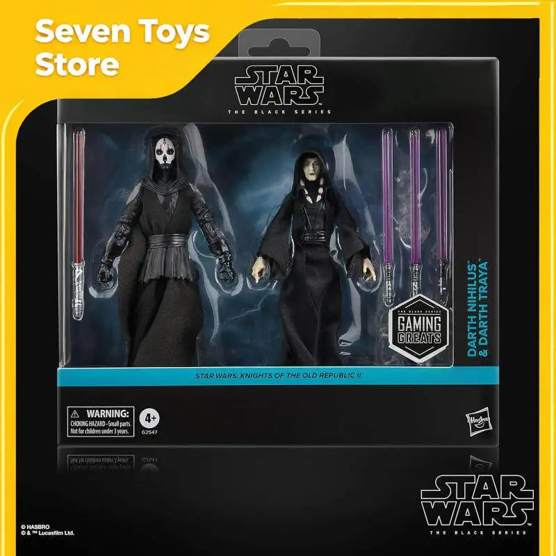 6-Inch Star Wars The Black Series Darth Nihilus &Darth Traya (Gaming Greats) Action Figure Collect Toy Decor Model Birthday Gift
6-Inch Star Wars The Black Series Darth Nihilus &Darth Traya (Gaming Greats) Action Figure Collect Toy Decor Model Birthday Gift