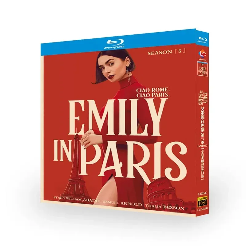 Emily in Paris Season 5 Blu-ray High Definition American Drama BD CD Box with Traditional Chinese English Korean Japanese and
Emily in Paris Season 5 Blu-ray High Definition American Drama BD CD Box with Traditional Chinese English Korean Japanese and