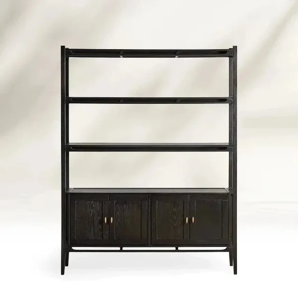 Neo Chinese Style Solid Oak Wood Bookcase Elegant Home Furniture
Neo Chinese Style Solid Oak Wood Bookcase Elegant Home Furniture