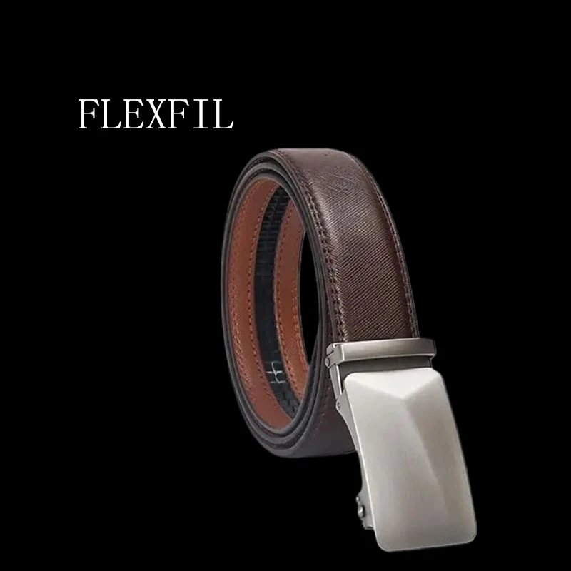 FLEXFIL мужской кожаный ремень высокого качества, деловой модный винтажный классический простой брендовый поясной ремень из коровьей кожи, джинсовый мужской ремень
FLEXFIL мужской кожаный ремень высокого качества, деловой модный винтажный классический простой брендовый поясной ремень из коровьей кожи, джинсовый мужской ремень