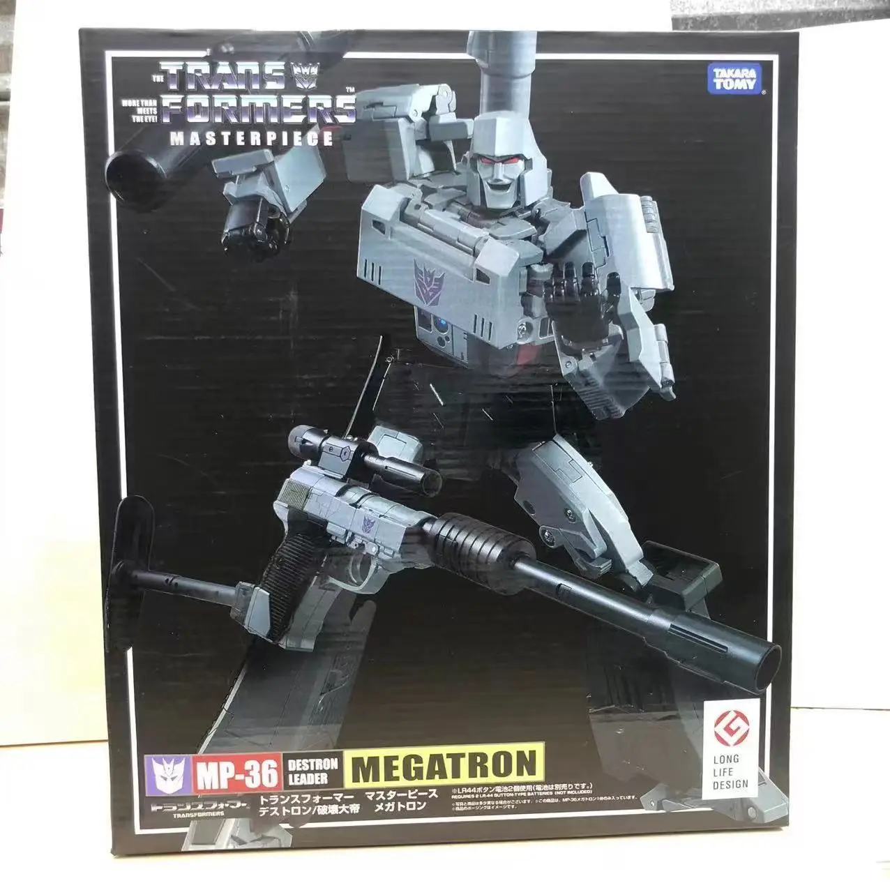 In Stock Classic Transformation Toys Masterpiece Series MP36 MP-36 Megatron KO Action Figure Robot Collection Model Gifts
In Stock Classic Transformation Toys Masterpiece Series MP36 MP-36 Megatron KO Action Figure Robot Collection Model Gifts
