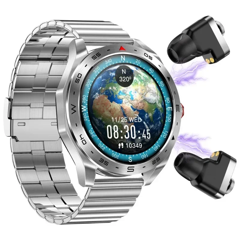 T95 Bluetooth headset two-in-one, can answer calls and listen to music, heart rate sleep alarm clock stopwatch
T95 Bluetooth headset two-in-one, can answer calls and listen to music, heart rate sleep alarm clock stopwatch