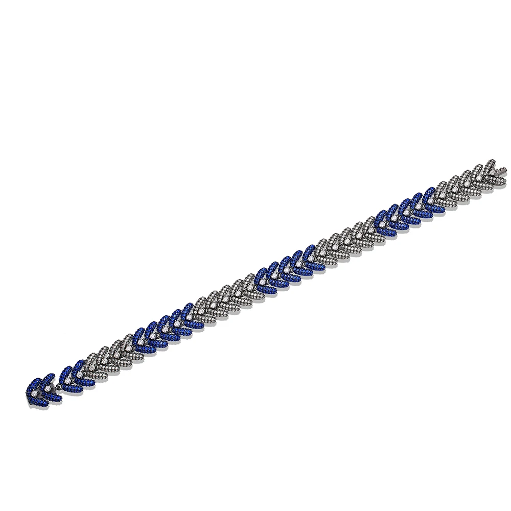 CUMEE Women Retro Bracelet Cultivated Synthetic Deep Blue Sapphire Bracelet for Women. Silver-plated Gold
CUMEE Women Retro Bracelet Cultivated Synthetic Deep Blue Sapphire Bracelet for Women. Silver-plated Gold