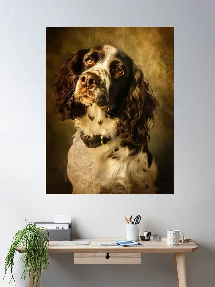 English Springer Spaniel Dog Lover Painting Canvas POSTER ,Home Decor Wall art painting
English Springer Spaniel Dog Lover Painting Canvas POSTER ,Home Decor Wall art painting
