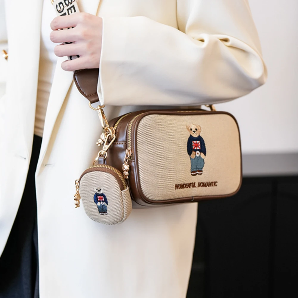 New Fashionable Cylindrical Bag Women's Shoulder Bag Embroidered Canvas Women's Bag Crossbody Bag Texture Small Bag Female bag
New Fashionable Cylindrical Bag Women's Shoulder Bag Embroidered Canvas Women's Bag Crossbody Bag Texture Small Bag Female bag