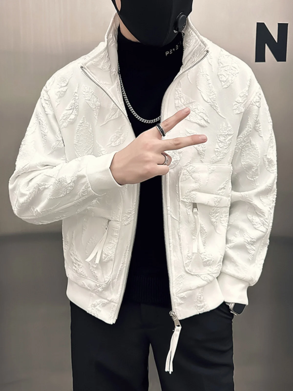 Men's Slim Fit Stand Collar Jaet Spring Autumn 2024 New Korean Sle Casual Versatile Faionable Outerwear for Youth
Men's Slim Fit Stand Collar Jaet Spring Autumn 2024 New Korean Sle Casual Versatile Faionable Outerwear for Youth