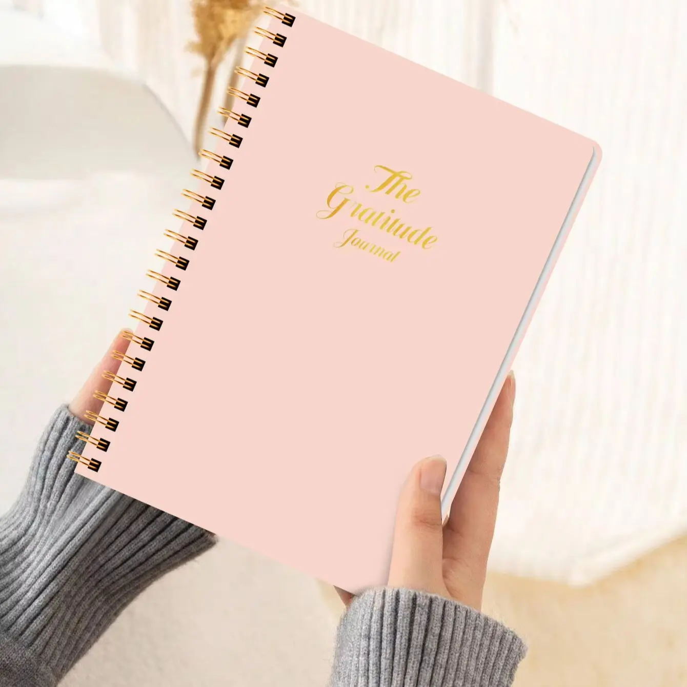 Gratitude Journal A5 Spiral Notebook Daily Reflection Planner Affirmations Mood Tracker Self Care Journal for Women
Gratitude Journal A5 Spiral Notebook Daily Reflection Planner Affirmations Mood Tracker Self Care Journal for Women