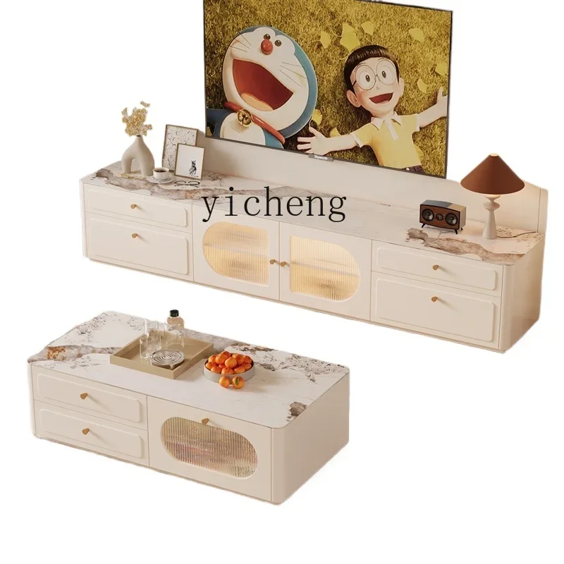 ZZ TV cabinet living room home coffee table combination simple TV cabinet floor
ZZ TV cabinet living room home coffee table combination simple TV cabinet floor