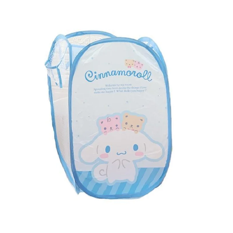 Sanrio Hello Kitty Mesh Laundry Kuromi Basket Folding Dirty Clothes Storage Organizer My Melody Household Bag
Sanrio Hello Kitty Mesh Laundry Kuromi Basket Folding Dirty Clothes Storage Organizer My Melody Household Bag