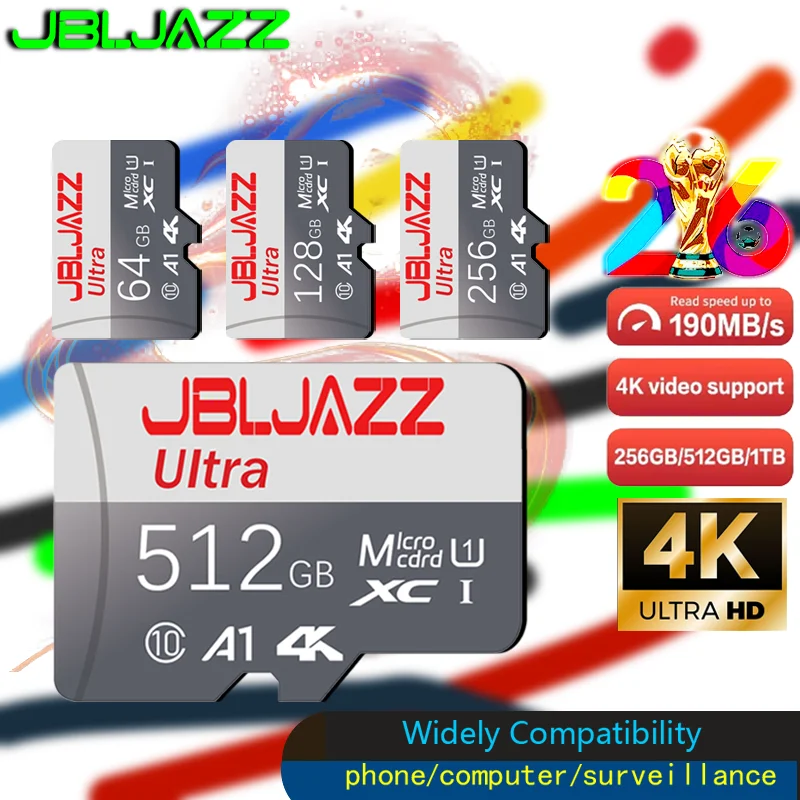 2026 NEW Soccer Babes flash card Memory Microsd 256GB Memory Card 128GB 64GB TF micro sd card 512GB C10 A1 for Samrtphone PC
2026 NEW Soccer Babes flash card Memory Microsd 256GB Memory Card 128GB 64GB TF micro sd card 512GB C10 A1 for Samrtphone PC