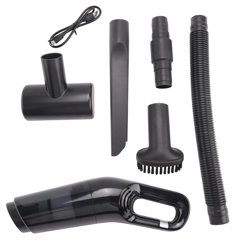 Hand Held Vacuum Cleaner Rechargeable Small Car Vacuum Black With 120W High Power
Hand Held Vacuum Cleaner Rechargeable Small Car Vacuum Black With 120W High Power