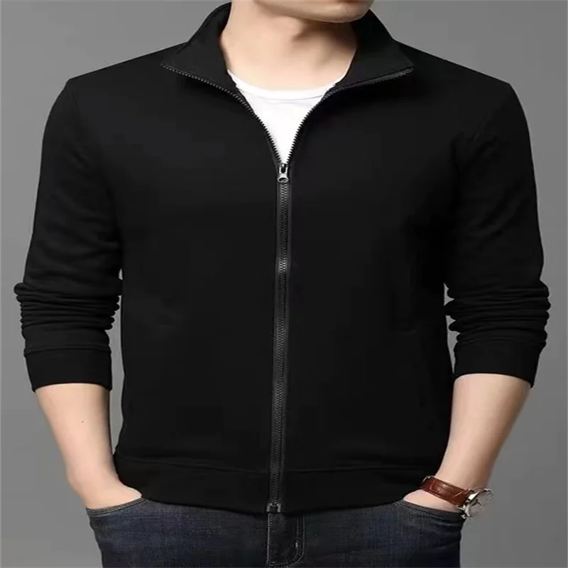 Casual Solid Color Zipper Men's Fleece Jacket American Size Slim Fit Affordable Sweatshirt Simple Design Outdoor Indoor Wear
Casual Solid Color Zipper Men's Fleece Jacket American Size Slim Fit Affordable Sweatshirt Simple Design Outdoor Indoor Wear