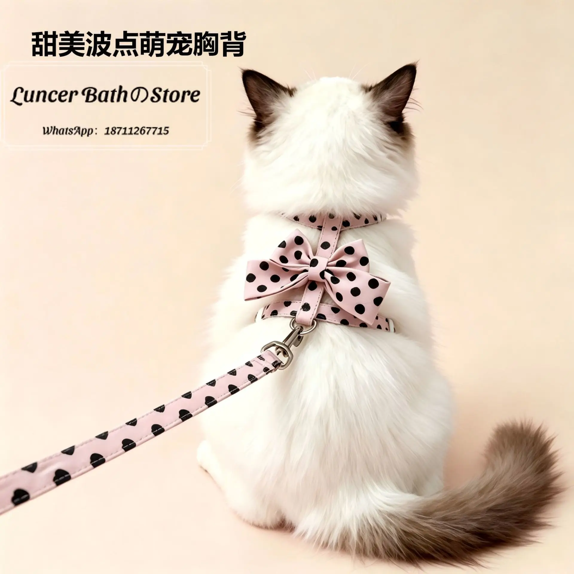 Dog chest back vest type cat leash walking dog chest strap adjustable small dog bow chest strap
Dog chest back vest type cat leash walking dog chest strap adjustable small dog bow chest strap