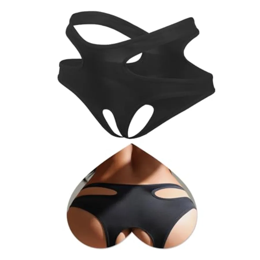 ohyeahlady Women Naughty Underwear Cut Out Briefs Crotchless Panties Breathable Cheeky Hipster Comfortable Panties S-2XL
ohyeahlady Women Naughty Underwear Cut Out Briefs Crotchless Panties Breathable Cheeky Hipster Comfortable Panties S-2XL