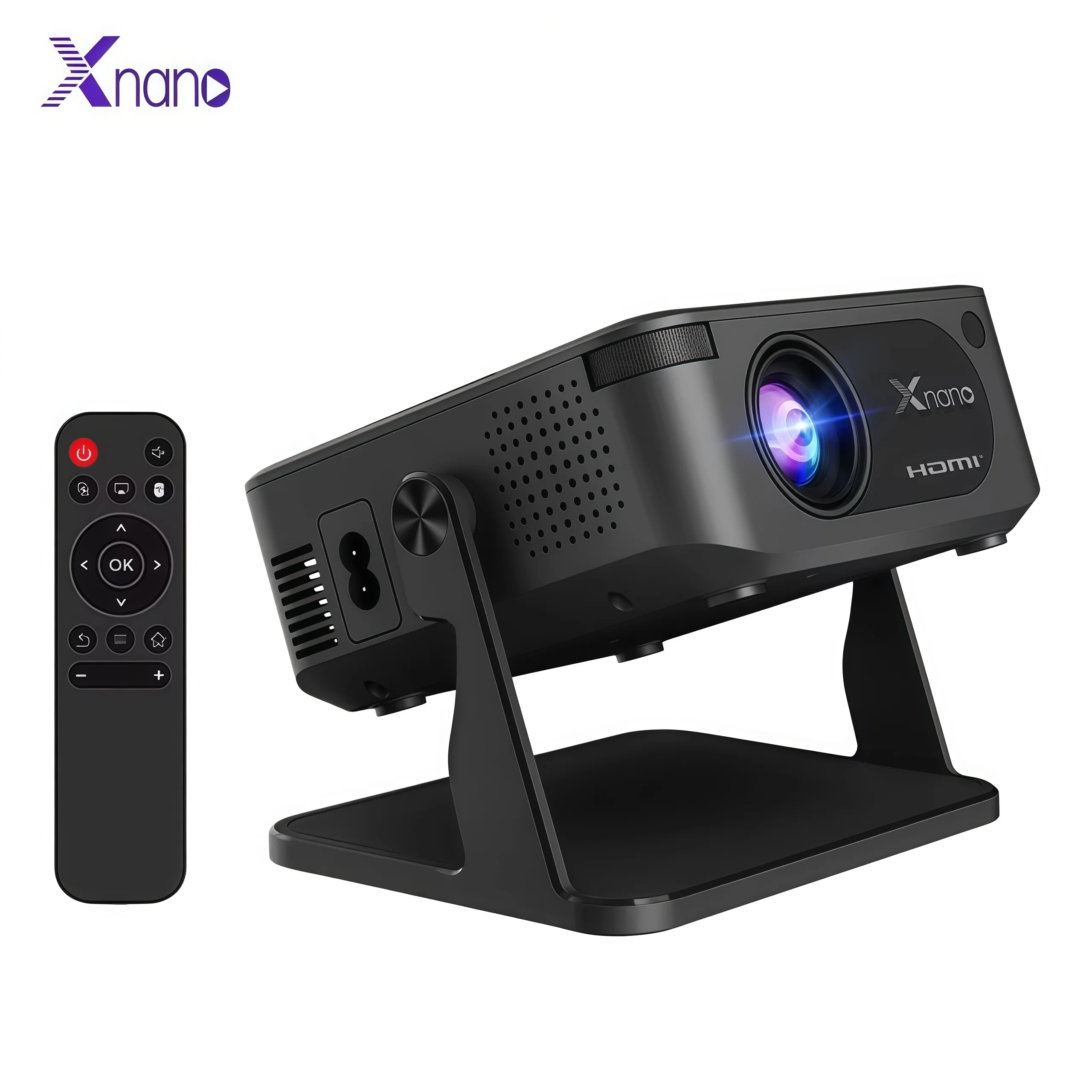 XNANO HA109 Native 720P Projector Android 11 WiFi6 H723 Chip 4K Support Portable Mini Beamer for Home Cinema Outdoor Movie
XNANO HA109 Native 720P Projector Android 11 WiFi6 H723 Chip 4K Support Portable Mini Beamer for Home Cinema Outdoor Movie