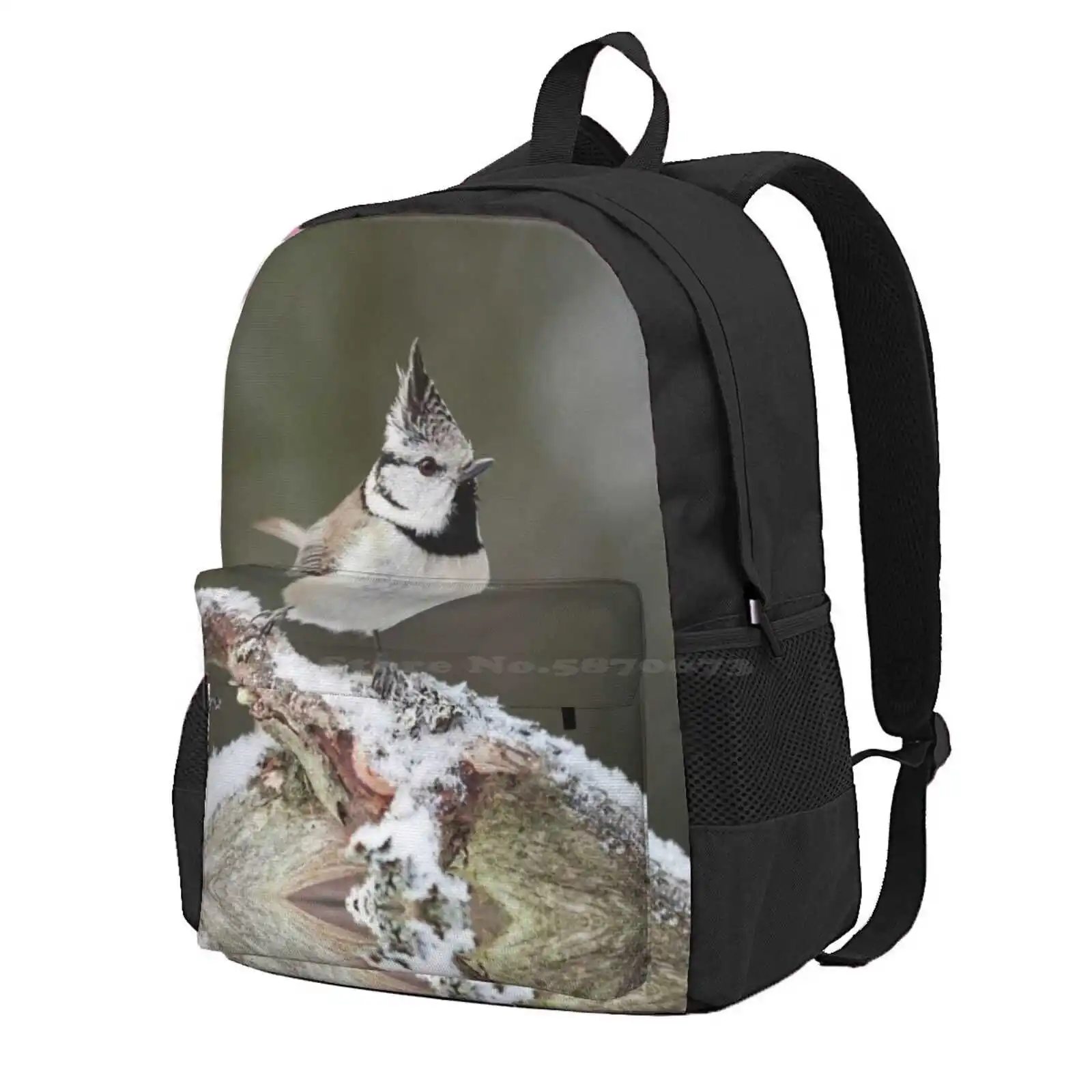 Spot On. European Crested Tit Hot Sale Schoolbag Backpack Fashion Bags European Crested Tit Finland Jouko Lehto Kuva Lehto
Spot On. European Crested Tit Hot Sale Schoolbag Backpack Fashion Bags European Crested Tit Finland Jouko Lehto Kuva Lehto
