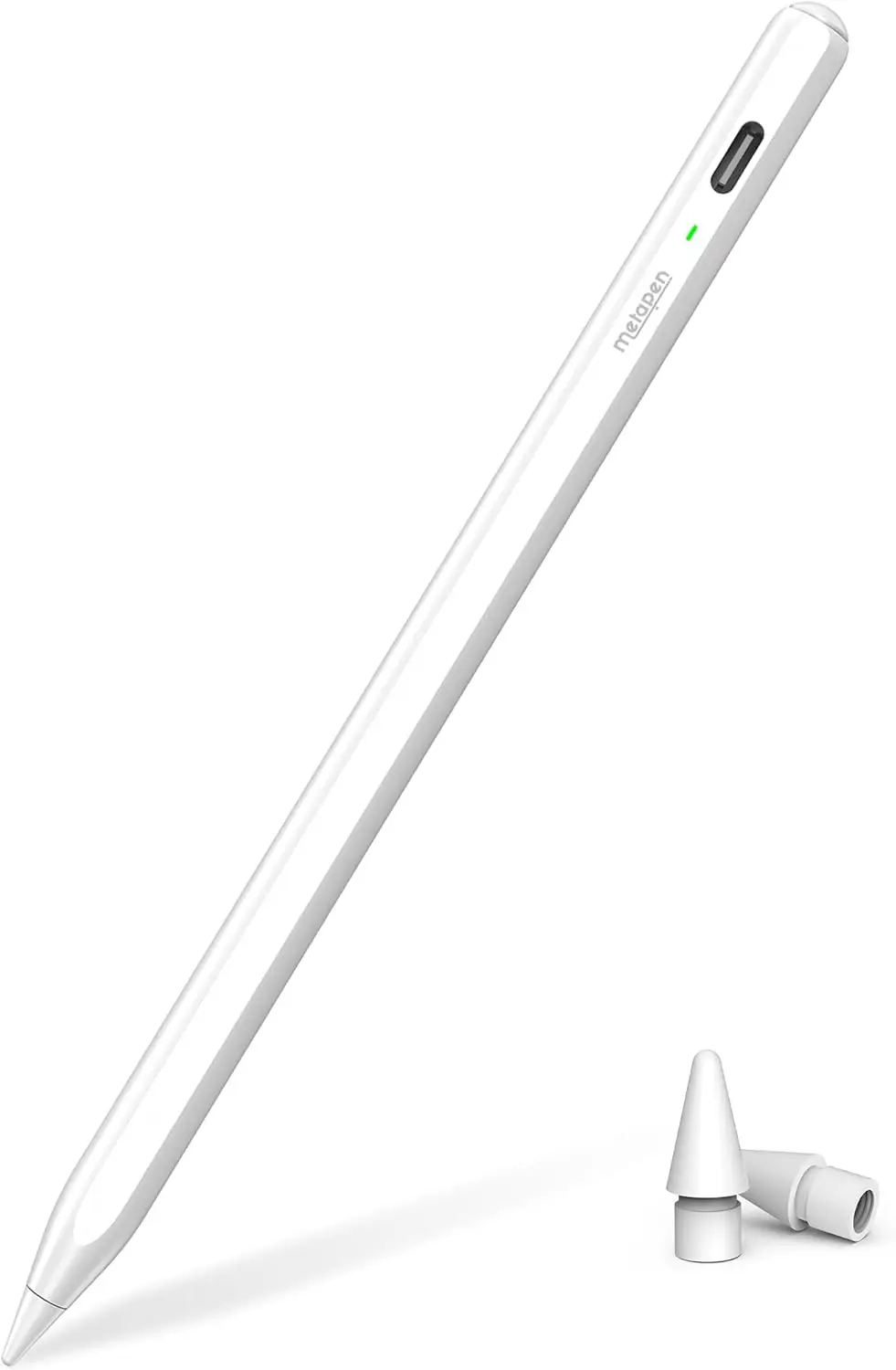Stylus Pen for iPad 2018-2026, 10 Min Fast Charge, Palm Rejection, Ultra Lightweight, LED Battery Display
Stylus Pen for iPad 2018-2026, 10 Min Fast Charge, Palm Rejection, Ultra Lightweight, LED Battery Display