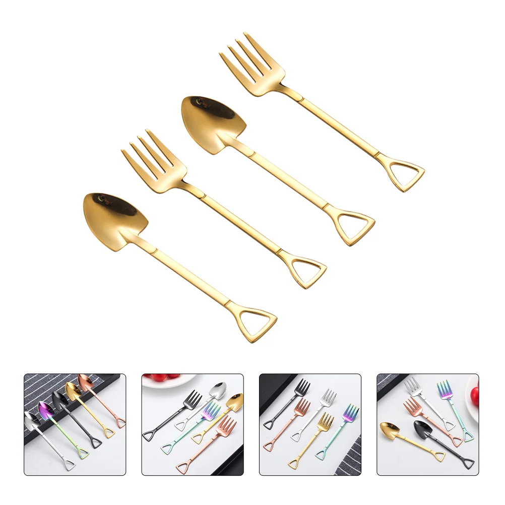 4 Pcs Music Tableware Dad Silverware Ice Cream Cone Holder Stainless Steel Dessert Spoon
4 Pcs Music Tableware Dad Silverware Ice Cream Cone Holder Stainless Steel Dessert Spoon