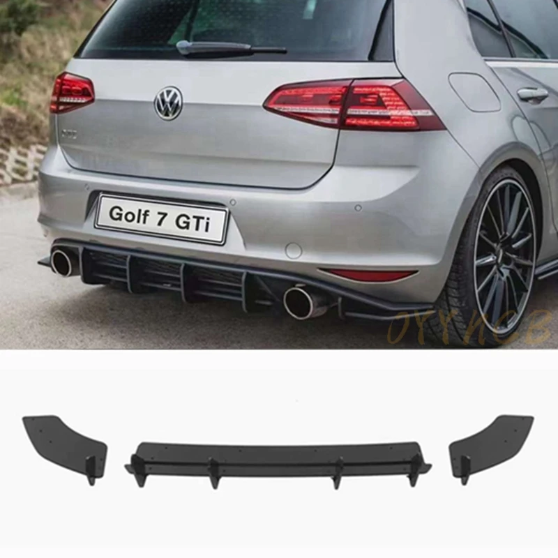 Автомобильный задний диффузор для Volkswagen Golf 7 VII MK7 GTI 2014-2017 ABS черный материал
Автомобильный задний диффузор для Volkswagen Golf 7 VII MK7 GTI 2014-2017 ABS черный материал