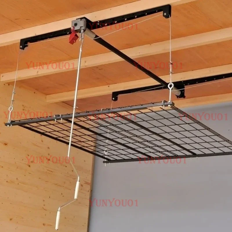Ceiling Storage Shelf Rack Racks Professional Customized Garage Ceiling Storage Lift
Ceiling Storage Shelf Rack Racks Professional Customized Garage Ceiling Storage Lift