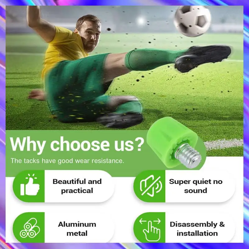 L71A 48Pcs Football Boot Studs Non Slip Thread Screw M6 Professional Replacement Spikes SG To AG For Adidas Green
L71A 48Pcs Football Boot Studs Non Slip Thread Screw M6 Professional Replacement Spikes SG To AG For Adidas Green
