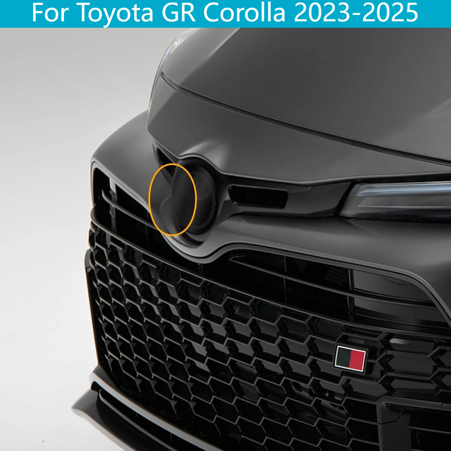 For Toyota GR Corolla 2023-2025 Car Emblem Smoke Black Tint Film Self Adhesive Matte Black Wrap Anti Scratch Waterproof Precut Logo Protective Sticker Removable No Residue Sport Styling Front Rear Badge Decoration Auto Exterior Modification Accessories
For Toyota GR Corolla 2023-2025 Car Emblem Smoke Black Tint Film Self Adhesive Matte Black Wrap Anti Scratch Waterproof Precut Logo Protective Sticker Removable No Residue Sport Styling Front Rear Badge Decoration Auto Exterior Modification Accessories