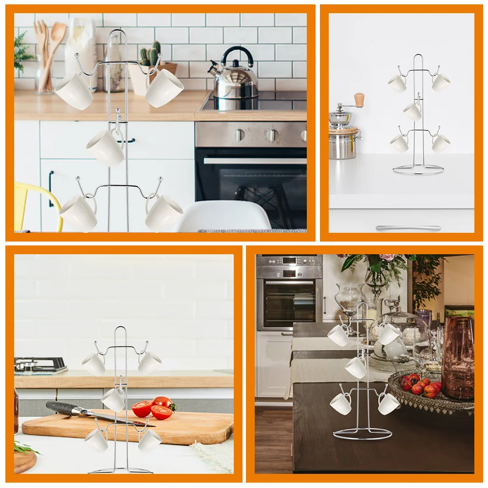 Shelf Coffee Mug Tree Counter Organizer Mugs Automatic Rack Stainless Steel Stacker Travel
Shelf Coffee Mug Tree Counter Organizer Mugs Automatic Rack Stainless Steel Stacker Travel