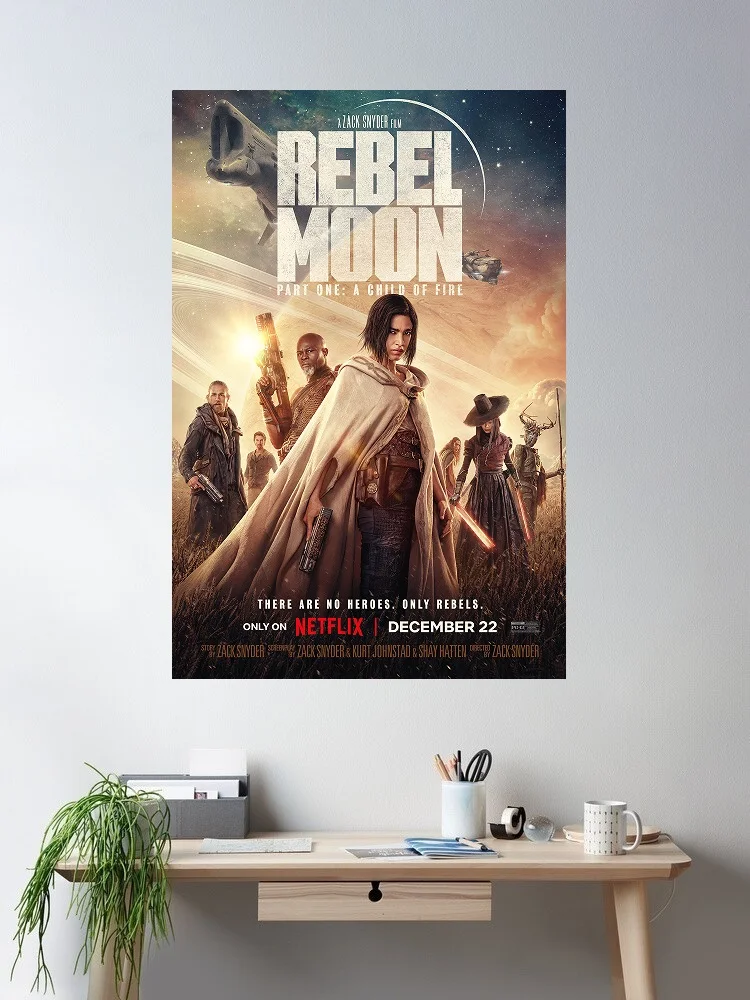 Rebel Moon Movie, Art Print Silk Poster Home Wall Decor
Rebel Moon Movie, Art Print Silk Poster Home Wall Decor