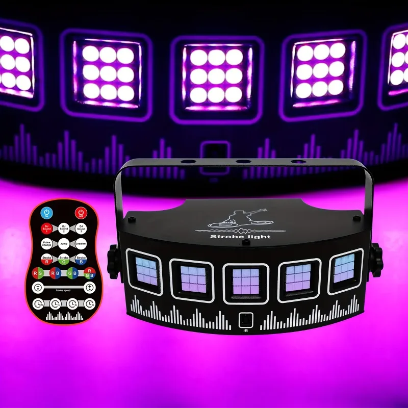 Светодиодная RGB-лампа с цветной подсветкой, звуковым управлением и эффектом стробоскопа для KTV, баров и создания атмосферы
Светодиодная RGB-лампа с цветной подсветкой, звуковым управлением и эффектом стробоскопа для KTV, баров и создания атмосферы