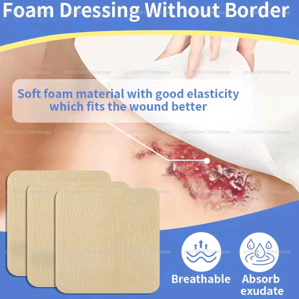 1-100Pcs Wholesale 10x10cm Dressing Wound Patches Silicone Medical Ulcer Adhesive Dressing Absorbent Foam Wound Moisture Healing
1-100Pcs Wholesale 10x10cm Dressing Wound Patches Silicone Medical Ulcer Adhesive Dressing Absorbent Foam Wound Moisture Healing