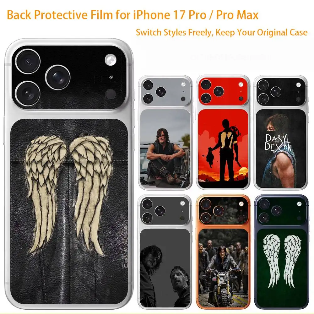 D-Daryl Dixon Zombie 3D Full Body Skin Decal for iPhone 17/Pro/Pro Max Color Rear Protective Sticker
D-Daryl Dixon Zombie 3D Full Body Skin Decal for iPhone 17/Pro/Pro Max Color Rear Protective Sticker