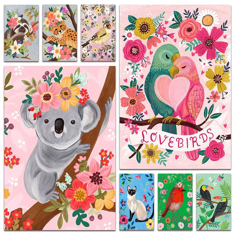 New DIY Full Diamond painting embroidery Animals Koala bird 5D Diamond mosaic picture cat deer cross stitch Home decor E039
New DIY Full Diamond painting embroidery Animals Koala bird 5D Diamond mosaic picture cat deer cross stitch Home decor E039