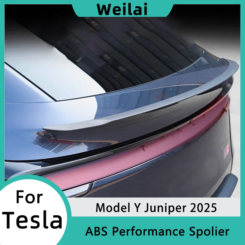 For Tesla Model Y 2025 Juniper Spoiler High Performance Trunk Wings Matte ABS Carbon Fiber Pattern Tail Car Modified Accessories
For Tesla Model Y 2025 Juniper Spoiler High Performance Trunk Wings Matte ABS Carbon Fiber Pattern Tail Car Modified Accessories