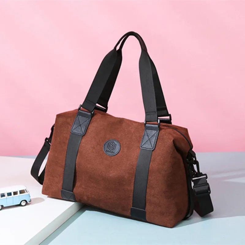 New Suede Travel Totes Bag Women's Portable Sports and Fitness Bag Men's Large Capacity Fashionable Short Distance Travel Totes
New Suede Travel Totes Bag Women's Portable Sports and Fitness Bag Men's Large Capacity Fashionable Short Distance Travel Totes