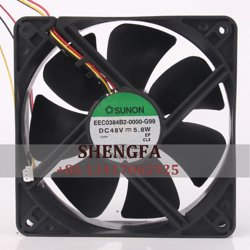 SUNON EEC0384B2-0000-G99 чехол вентилятор 120*120*38 мм 12 см 12038 48 в двойной шарикоподшипник инвертор с высоким потоком воздуха охлаждающий вентилятор
SUNON EEC0384B2-0000-G99 чехол вентилятор 120*120*38 мм 12 см 12038 48 в двойной шарикоподшипник инвертор с высоким потоком воздуха охлаждающий вентилятор
