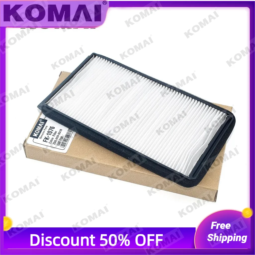 For 23b-809-9310 Cabin Filter Komatsu Gd655-3eo Gd675-3eo Grader Af55866 Sc80095
For 23b-809-9310 Cabin Filter Komatsu Gd655-3eo Gd675-3eo Grader Af55866 Sc80095