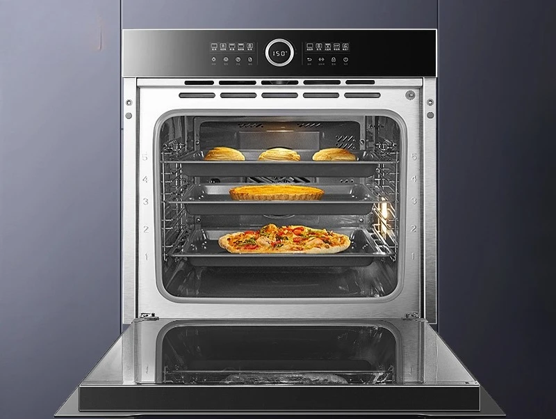 Recessed, electric steamer, electric oven, set, steam oven, kitchen, household, simple
Recessed, electric steamer, electric oven, set, steam oven, kitchen, household, simple