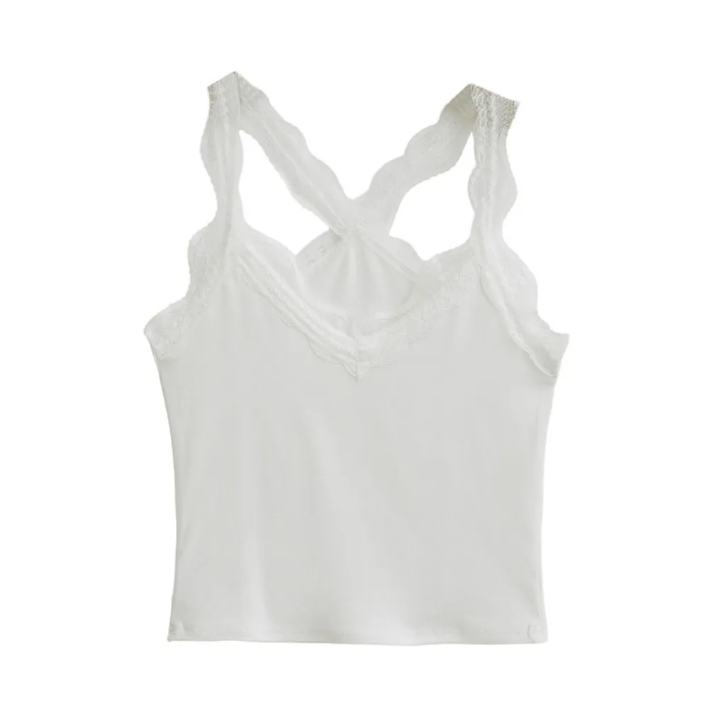 Эластичный кружевной топ-камизол с оборками и U-образным вырезом, облегающий, без рукавов, на бретельках, для путешествий
Эластичный кружевной топ-камизол с оборками и U-образным вырезом, облегающий, без рукавов, на бретельках, для путешествий