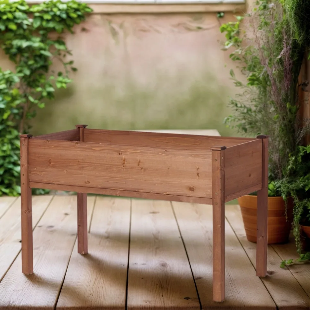 48x24x30 inch Raised Garden Bed with Legs,for Outdoor Plants Flowers Fruits Vegetable Herb Growing,Raised Garden Bed
48x24x30 inch Raised Garden Bed with Legs,for Outdoor Plants Flowers Fruits Vegetable Herb Growing,Raised Garden Bed