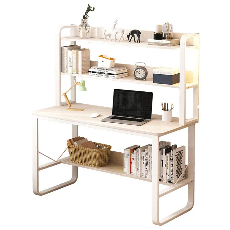 !@Simple and Modern Computer Desk Desktop Desk Bookshelf Combination Home Student Writing Desk with Bookshelf
!@Simple and Modern Computer Desk Desktop Desk Bookshelf Combination Home Student Writing Desk with Bookshelf