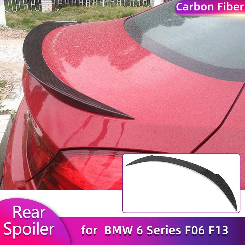 Carbon Fiber Rear Trunk Spoiler Wings for BMW 6 Series F06 F13 Gran Coupe 2012-2018 Car Racing Rear Spoiler Boot Lid Wing Lip
Carbon Fiber Rear Trunk Spoiler Wings for BMW 6 Series F06 F13 Gran Coupe 2012-2018 Car Racing Rear Spoiler Boot Lid Wing Lip