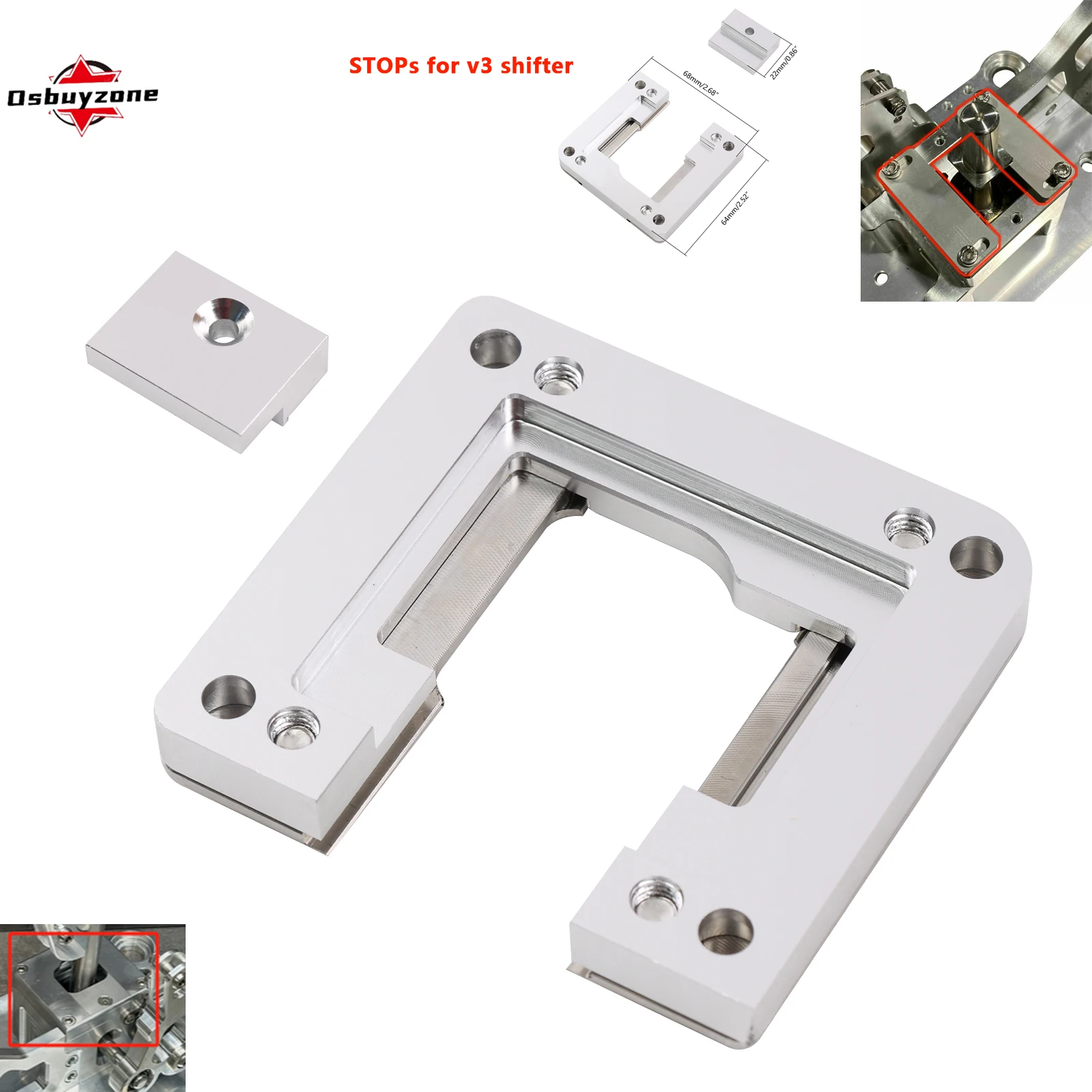 Заготовка стопоров переключения передач для KTD RSX V3, предотвращающая переключение передач при гонке K20 K24 K Swap 02-06 RSX-S 01-05 Civic EM2/ES
Заготовка стопоров переключения передач для KTD RSX V3, предотвращающая переключение передач при гонке K20 K24 K Swap 02-06 RSX-S 01-05 Civic EM2/ES