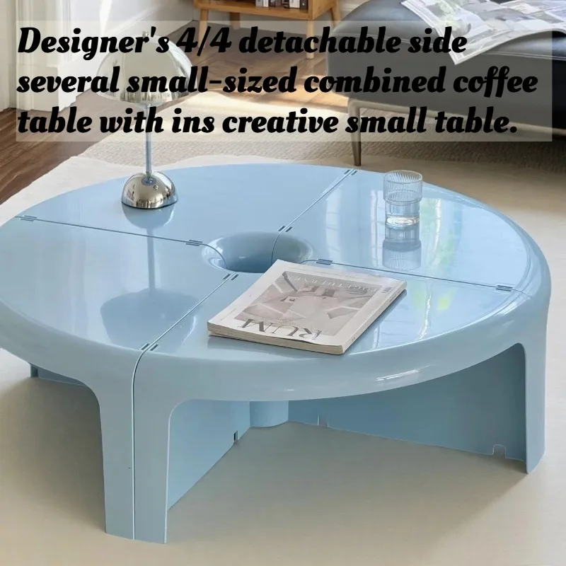 Art Cute Coffee Table Round Small Mid Century Colorful Coffee Table Dopamine End Mobile Soggiorno Arredamento Funky Furniture
Art Cute Coffee Table Round Small Mid Century Colorful Coffee Table Dopamine End Mobile Soggiorno Arredamento Funky Furniture