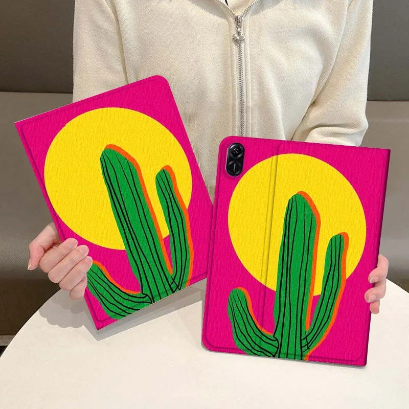 Cactus Simple Pattern Case For Honor Magic Pad 6 7 X8 V6 V7 Pro V8 X9 8 V8 9 13 X8a 2 V9 GT X9a X9 GT2 13.3 Inch Tablet
Cactus Simple Pattern Case For Honor Magic Pad 6 7 X8 V6 V7 Pro V8 X9 8 V8 9 13 X8a 2 V9 GT X9a X9 GT2 13.3 Inch Tablet
