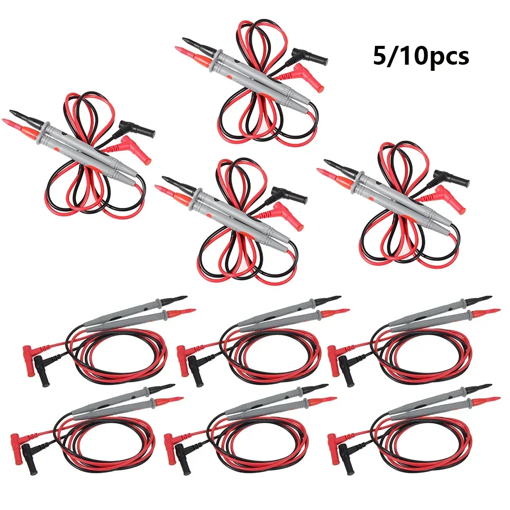 1/5/10pcs Universal Probe Test Leads Pin for Digital Multimeter Needle Tip Multi Meter Tester Probe 20A 1000V
1/5/10pcs Universal Probe Test Leads Pin for Digital Multimeter Needle Tip Multi Meter Tester Probe 20A 1000V